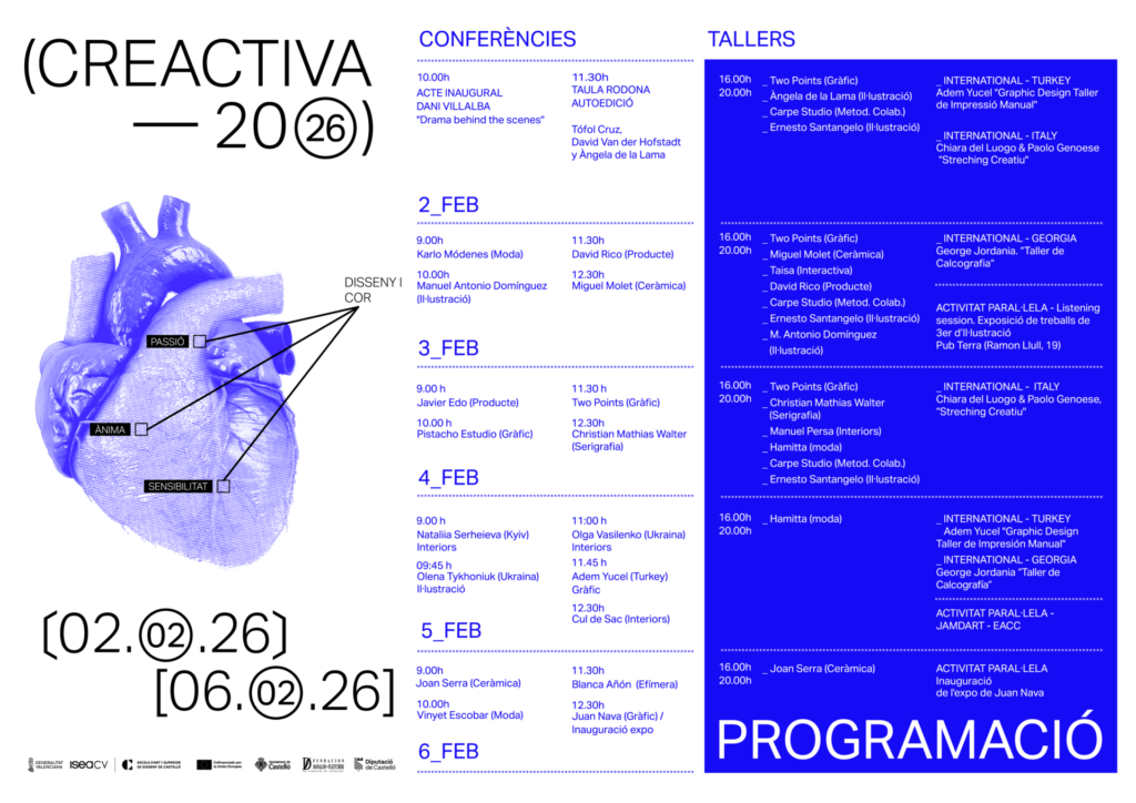 CREACTIVA'26. Programa